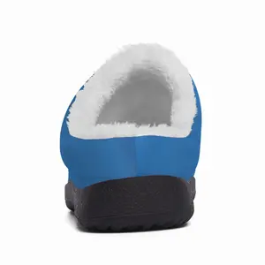 Men Blue Vista Cotton Slippers