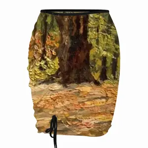 Famous Forest Trail Impasto Beach Skirt