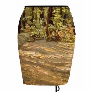 Famous Forest Trail Impasto Beach Skirt