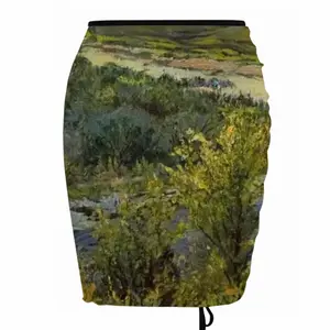 Country Landscape Realism Beach Skirt