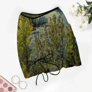 Country Landscape Realism Beach Skirt