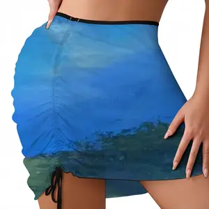 Stormy Afternoon Beach Skirt