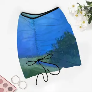 Stormy Afternoon Beach Skirt