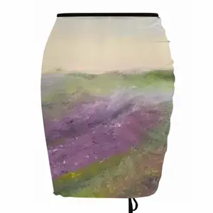 Lavender Field Beach Skirt