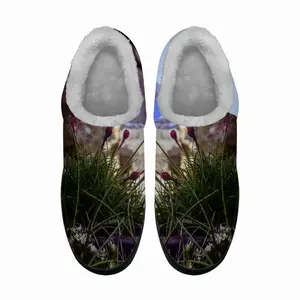 Men Birds View Of Staxigoe Harbour Cotton Slippers