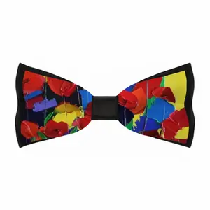 Poppies Men's Bow Tie