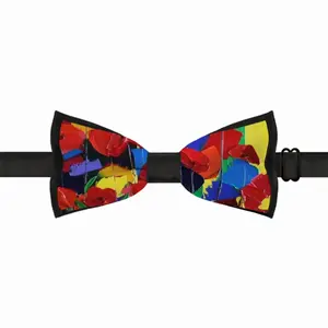 Poppies Men's Bow Tie