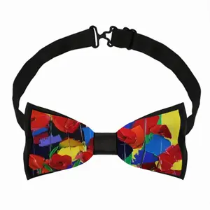 Poppies Men's Bow Tie