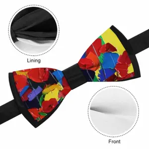 Poppies Men's Bow Tie