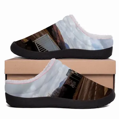 Men Snowy Highlands Cotton Slippers