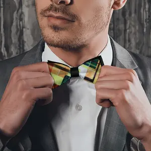 Lineal Regression Aggression Men's Bow Tie