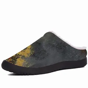 Men Rivers Of Gold Cotton Slippers