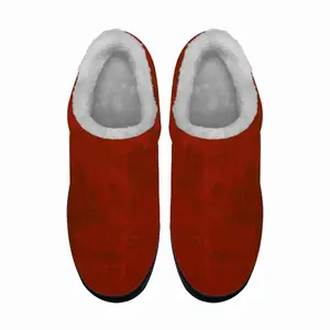 Men Seeing Red Cotton Slippers