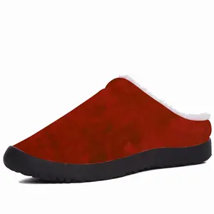 Men Seeing Red Cotton Slippers