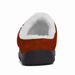 Men Seeing Red Cotton Slippers