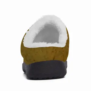 Men Brushed Medallion Cotton Slippers