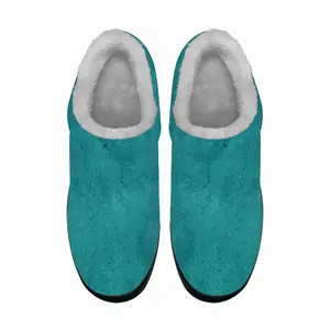 Men Caribbean Blue Cotton Slippers