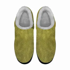 Men Asparagus Abstract Cotton Slippers