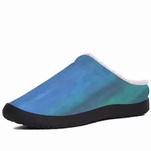 Men Emerald And Blue I Cotton Slippers