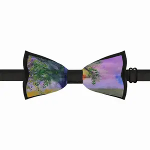 Beginning Of Spring Blossoming Men's Bow Tie