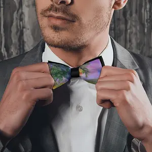 Beginning Of Spring Blossoming Men's Bow Tie