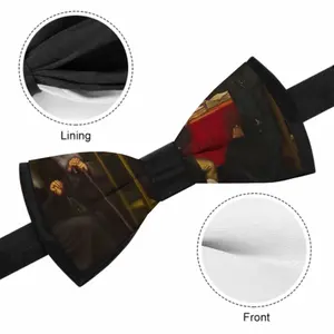 Shtetl Mezhirich Talmudic Dispute Men's Bow Tie