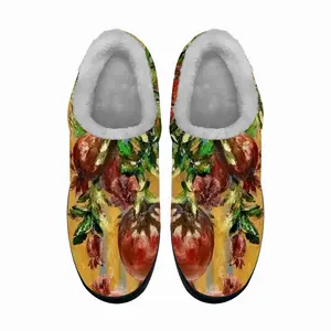 Men Pomegranates Cotton Slippers