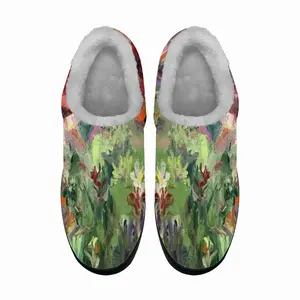 Men Dancing Meadow Gift Idea Cotton Slippers