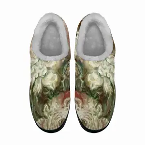 Men Flowers Cotton Slippers