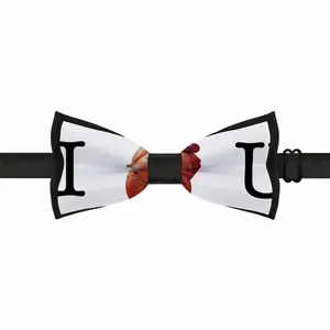 I Love You Men's Bow Tie