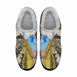 Men Aphrodite Prints Cotton Slippers