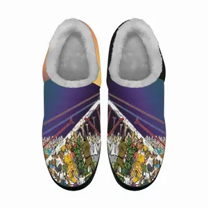 Men Let Peace Reign Cotton Slippers