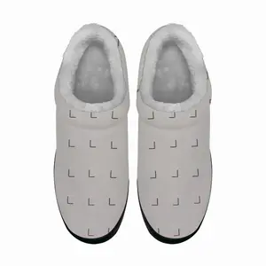 Men Beautiful Squares Cotton Slippers