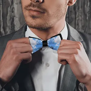 Holy Cloud Smokes Men's Bow Tie