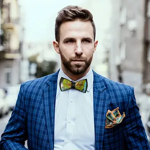 Alienation In A Fake World Men's Bow Tie