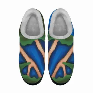 Men My Hokusai 6 Cotton Slippers