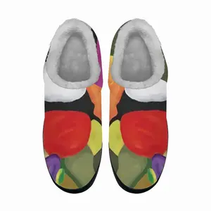 Men Floral Melt Cotton Slippers