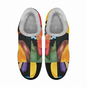 Men Windows Cotton Slippers