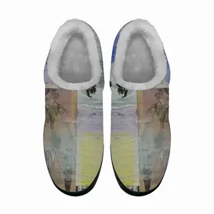 Men Memories In White 3 Cotton Slippers