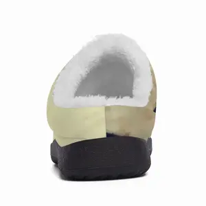 Men Striking Eyes Cotton Slippers