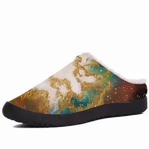 Men Crab Nebula Cotton Slippers