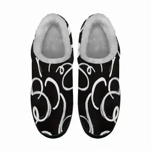 Men Chalkboard Memories Cotton Slippers