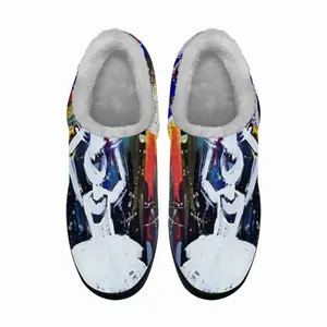 Men Firework Performance Cotton Slippers