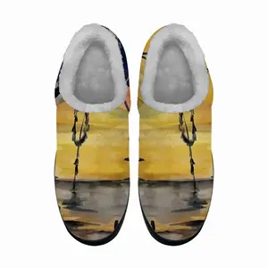 Men Village In Amber Cotton Slippers