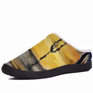 Men Village In Amber Cotton Slippers