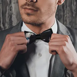 Black Men's Bow Tie