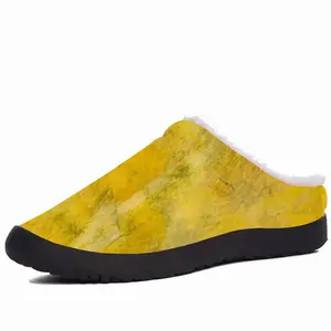 Men Yellow Cotton Slippers