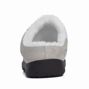 Men White Shape Cotton Slippers