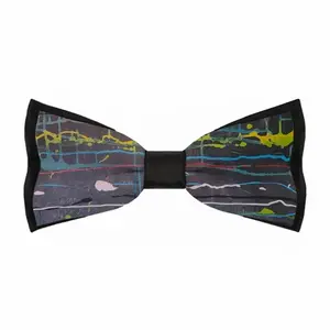 Horizontal Drip Men's Bow Tie