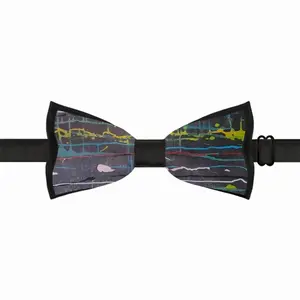 Horizontal Drip Men's Bow Tie